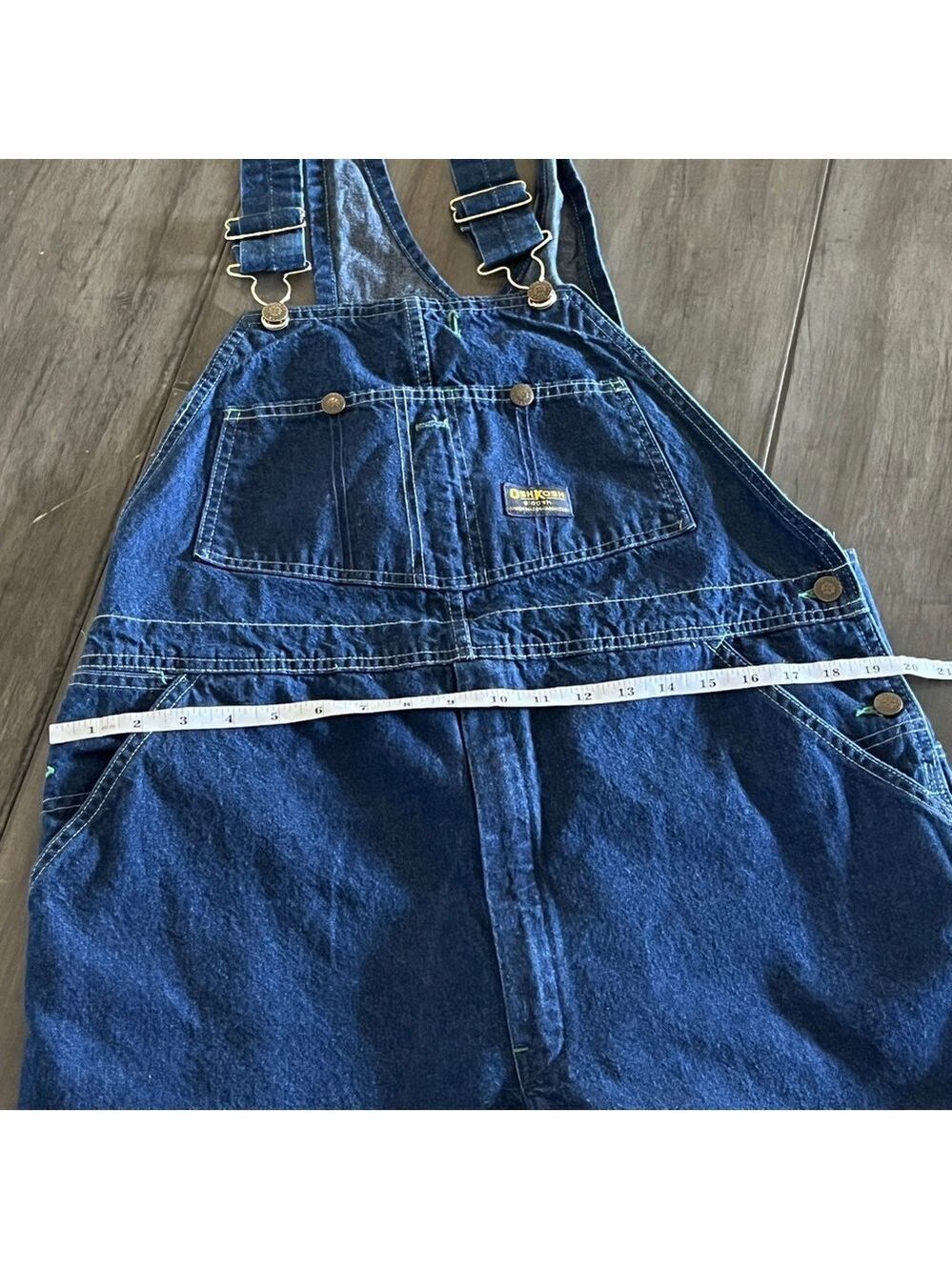 Oshkosh B’Gosh Union Made Sanforized Denim Overalls - Size Medium - Picture 12 of 16
